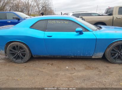 Lot #3034052905 2018 DODGE CHALLENGER SXT