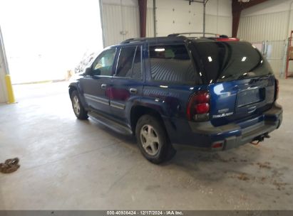 Lot #3050083343 2002 CHEVROLET TRAILBLAZER LT