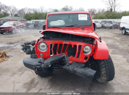 Lot #3042567947 2017 JEEP WRANGLER UNLIMITED SAHARA 4X4