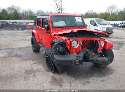 Lot #3042567947 2017 JEEP WRANGLER UNLIMITED SAHARA 4X4