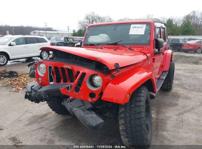 Lot #3042567947 2017 JEEP WRANGLER UNLIMITED SAHARA 4X4