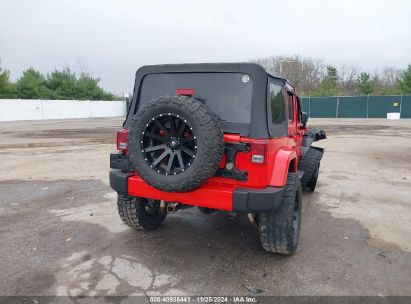 Lot #3042567947 2017 JEEP WRANGLER UNLIMITED SAHARA 4X4