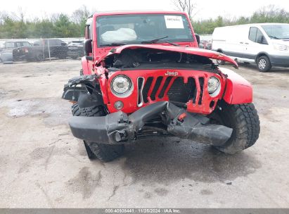 Lot #3042567947 2017 JEEP WRANGLER UNLIMITED SAHARA 4X4