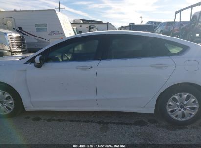 Lot #2997780327 2019 FORD FUSION S