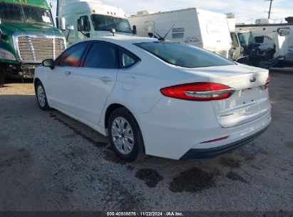 Lot #2997780327 2019 FORD FUSION S