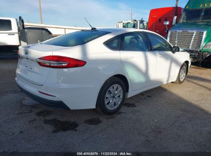 Lot #2997780327 2019 FORD FUSION S