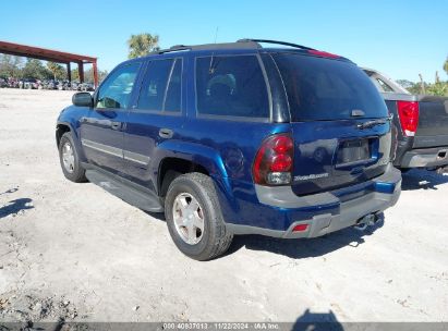 Lot #3052074283 2002 CHEVROLET TRAILBLAZER LT