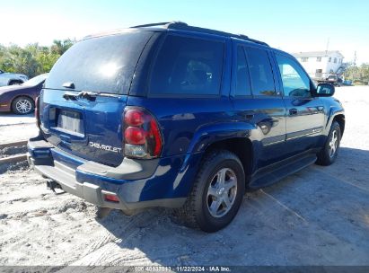 Lot #3052074283 2002 CHEVROLET TRAILBLAZER LT