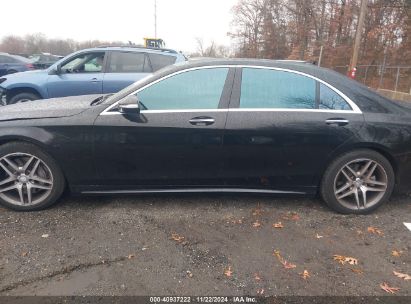 Lot #3049470141 2015 MERCEDES-BENZ S 550 4MATIC