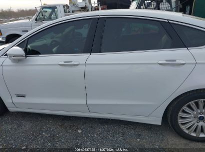 Lot #3037540719 2016 FORD FUSION ENERGI SE LUXURY