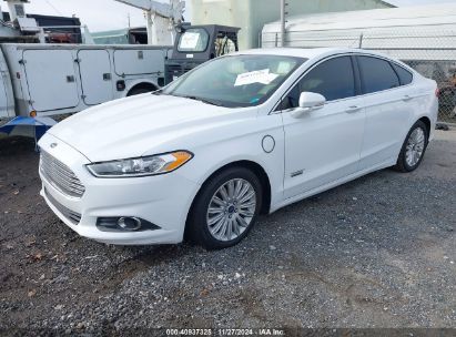 Lot #3037540719 2016 FORD FUSION ENERGI SE LUXURY