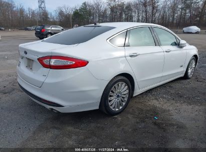 Lot #3037540719 2016 FORD FUSION ENERGI SE LUXURY