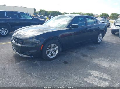 Lot #3034053167 2022 DODGE CHARGER SXT RWD