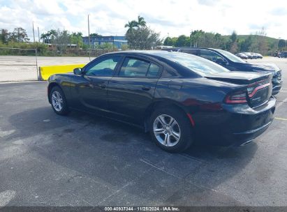 Lot #3034053167 2022 DODGE CHARGER SXT RWD