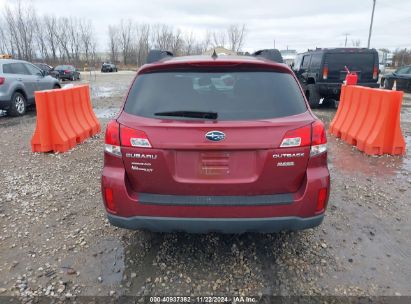 Lot #3035081983 2014 SUBARU OUTBACK 2.5I PREMIUM