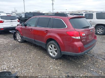 Lot #3035081983 2014 SUBARU OUTBACK 2.5I PREMIUM