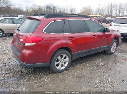 Lot #3035081983 2014 SUBARU OUTBACK 2.5I PREMIUM