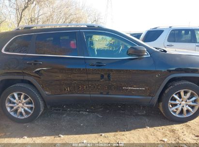 Lot #3034053164 2017 JEEP CHEROKEE LIMITED 4X4