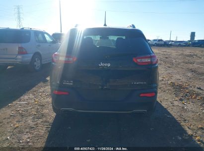 Lot #3034053164 2017 JEEP CHEROKEE LIMITED 4X4