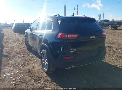 Lot #3034053164 2017 JEEP CHEROKEE LIMITED 4X4