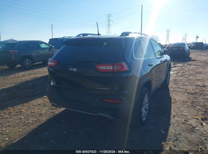 Lot #3034053164 2017 JEEP CHEROKEE LIMITED 4X4