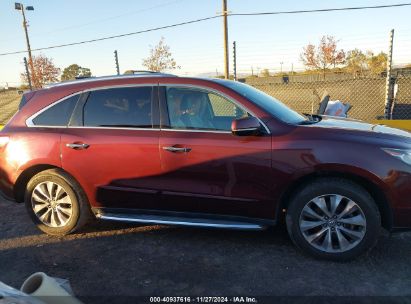 Lot #3035093639 2014 ACURA MDX TECHNOLOGY PKG W/ENTERTAINMENT PKG