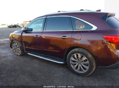 Lot #3035093639 2014 ACURA MDX TECHNOLOGY PKG W/ENTERTAINMENT PKG