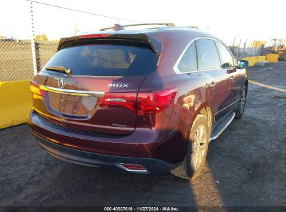 Lot #3035093639 2014 ACURA MDX TECHNOLOGY PKG W/ENTERTAINMENT PKG