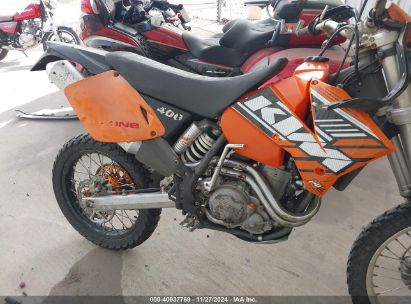 Lot #3035090415 2002 KTM 400 EXC