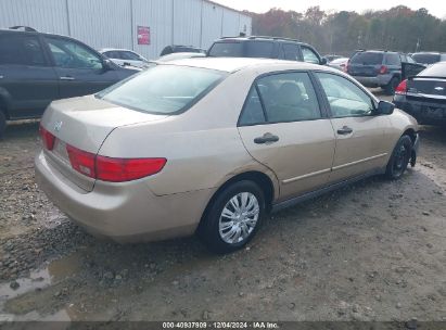 Lot #3034053139 2005 HONDA ACCORD 2.4 DX