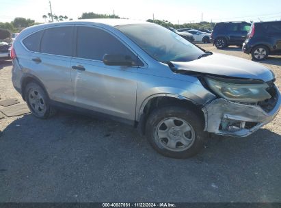 Lot #3034053136 2015 HONDA CR-V LX