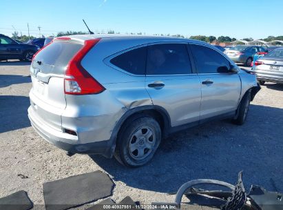 Lot #3034053136 2015 HONDA CR-V LX