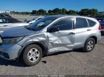 Lot #3034053136 2015 HONDA CR-V LX