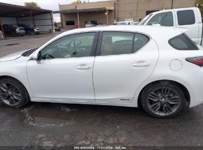 Lot #3041543451 2013 LEXUS CT 200H