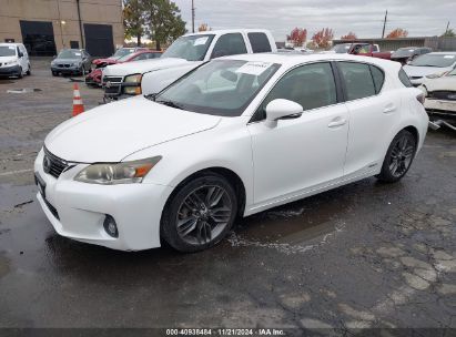 Lot #3041543451 2013 LEXUS CT 200H