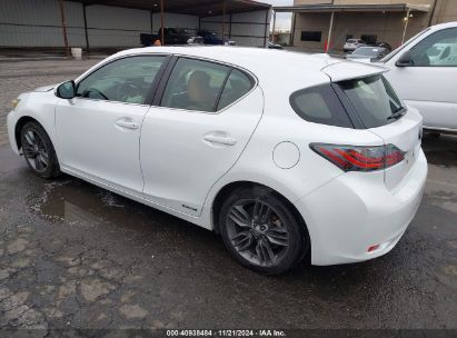 Lot #3041543451 2013 LEXUS CT 200H