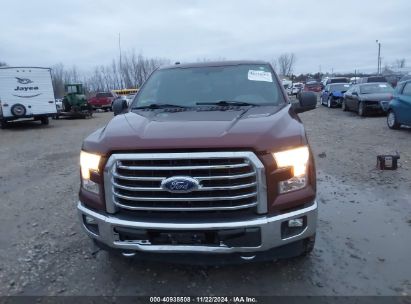 Lot #3035081947 2017 FORD F-150 XLT