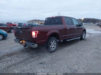 Lot #3035081947 2017 FORD F-150 XLT