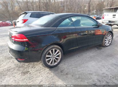 Lot #3037540646 2012 VOLKSWAGEN EOS KOMFORT