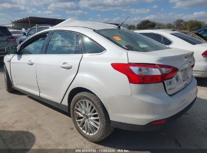 Lot #3053062281 2012 FORD FOCUS SEL