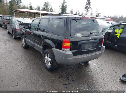 Lot #3035093630 2001 FORD ESCAPE XLS