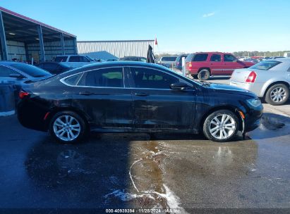 Lot #3034053094 2016 CHRYSLER 200 TOURING