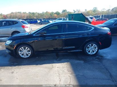 Lot #3034053094 2016 CHRYSLER 200 TOURING