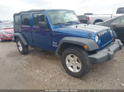 Lot #3034053091 2009 JEEP WRANGLER UNLIMITED X