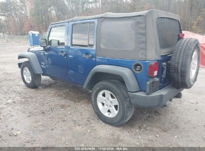 Lot #3034053091 2009 JEEP WRANGLER UNLIMITED X