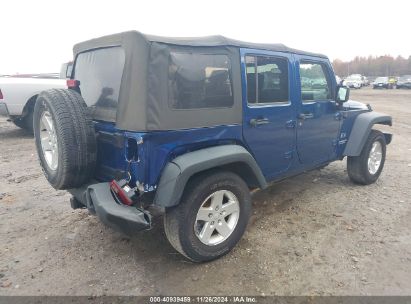 Lot #3034053091 2009 JEEP WRANGLER UNLIMITED X