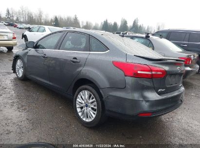 Lot #3035093628 2018 FORD FOCUS TITANIUM