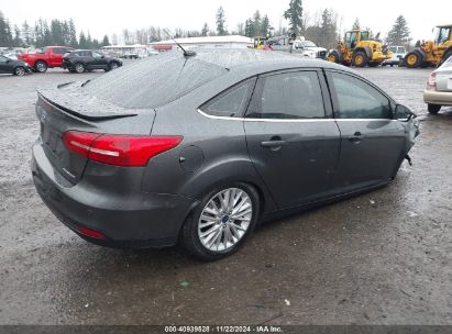 Lot #3035093628 2018 FORD FOCUS TITANIUM