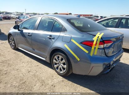 Lot #2995287265 2022 TOYOTA COROLLA LE