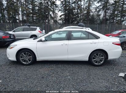 Lot #3035093621 2015 TOYOTA CAMRY SE